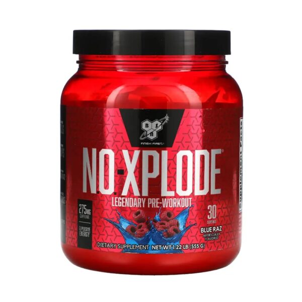 BSN NO-Xplode, Blue Raspberry, 30